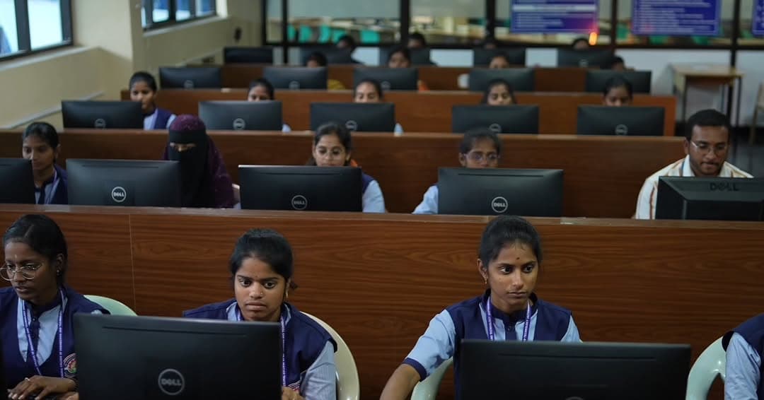 SVPP students at work in the computer laboratory